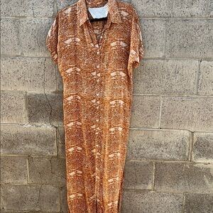 Acacia OG snake print maxi